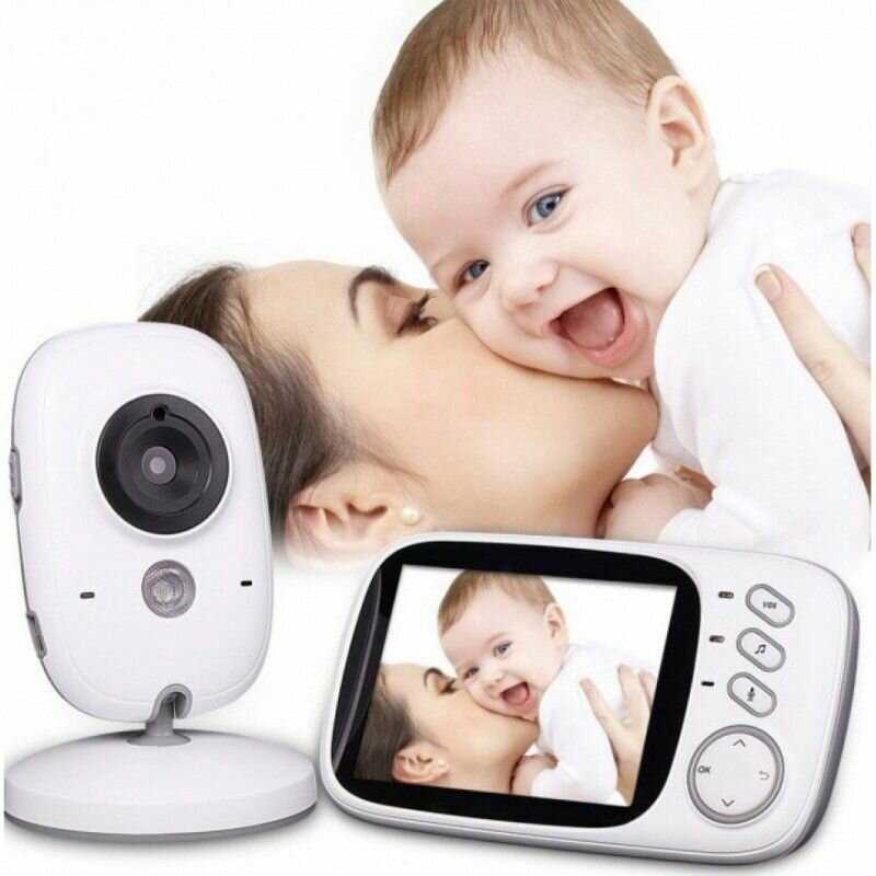 Беспроводная видеоняня Baby Monitor VB603 с радиусом действия до 300 м, видео няня / Радионяня с камерой и монитором и обратной связью фотография 17