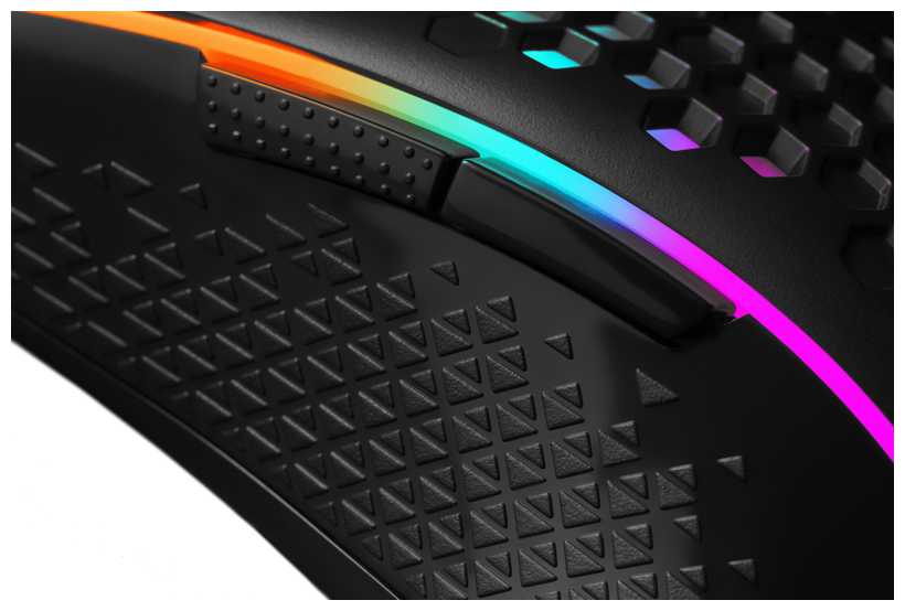 Игровая мышь компьютерная Redragon Memeanlion honeycomb, 7 кнопок, 12400 dpi фотография 6