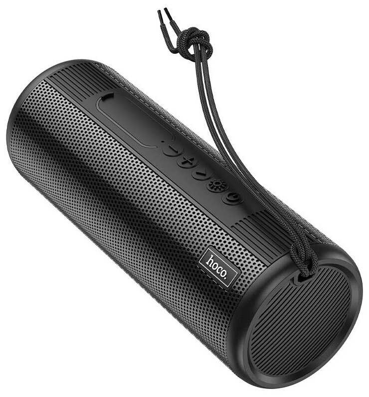 HOCO / Колонка Блютуз с фонариком черная / 1200mAh HC11 Bora sports BT фотография 1