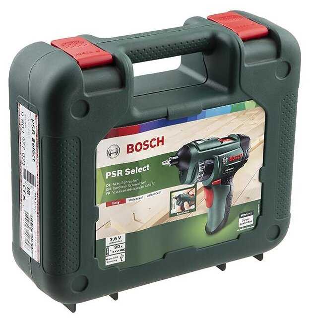 Аккумуляторная отвертка BOSCH PSR Select Micro USB (0.603.977.021) фотография 6