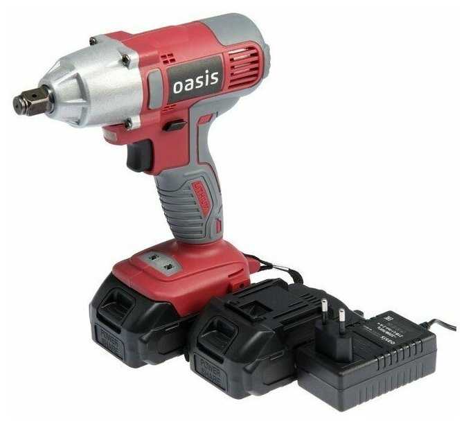 Гайковерт аккумуляторный ручной Oasis GK-350, 2 А·ч, 350 Вт фотография 1