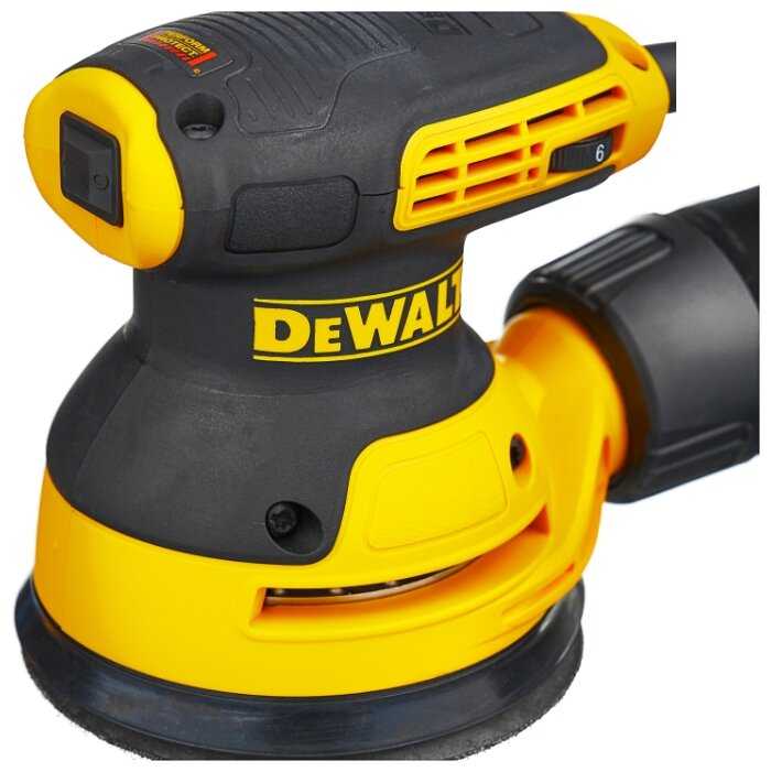 Эксцентриковая шлифмашина DeWALT DWE6423 фотография 2