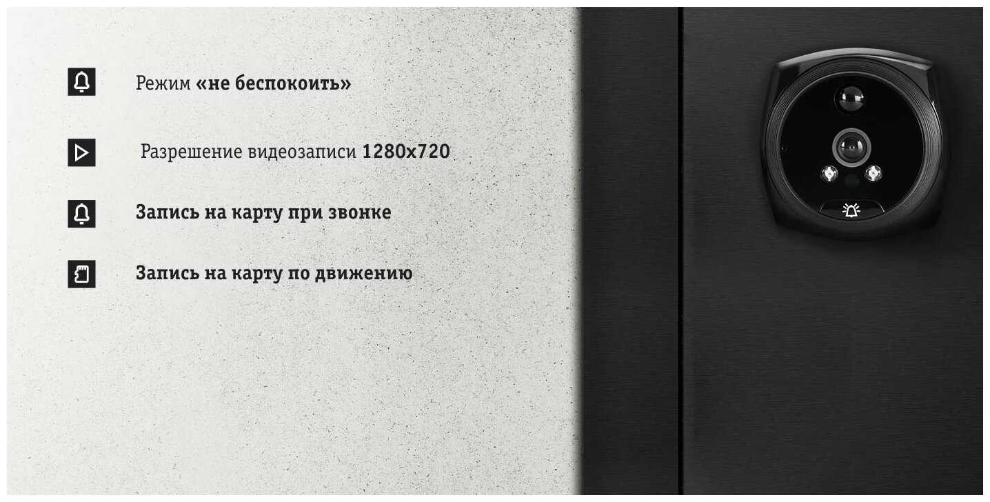 Видеоглазок PS-Link PDV-9 фотография 5