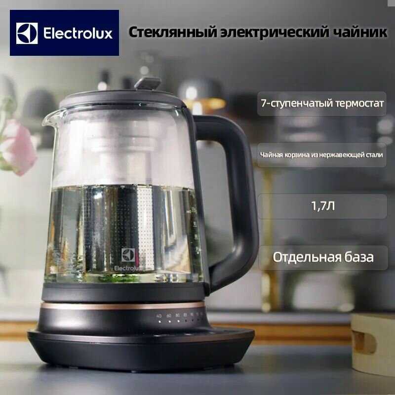 Стеклянный электрический чайник Электрический чайник (1,7 л)