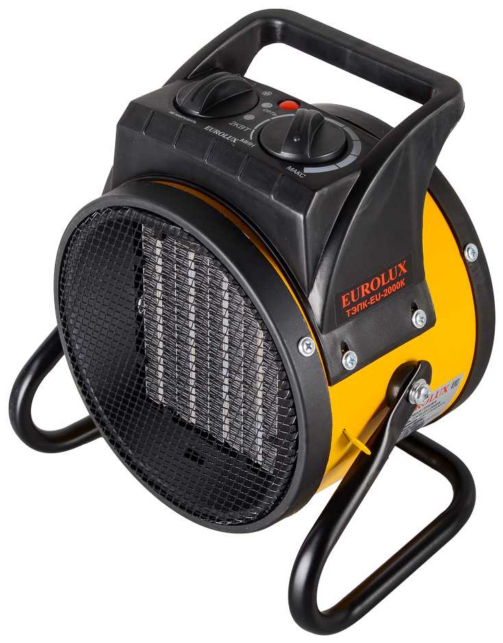 Электрическая тепловая пушка Eurolux ТЭПК-EU-2000K без горелки (2 кВт)