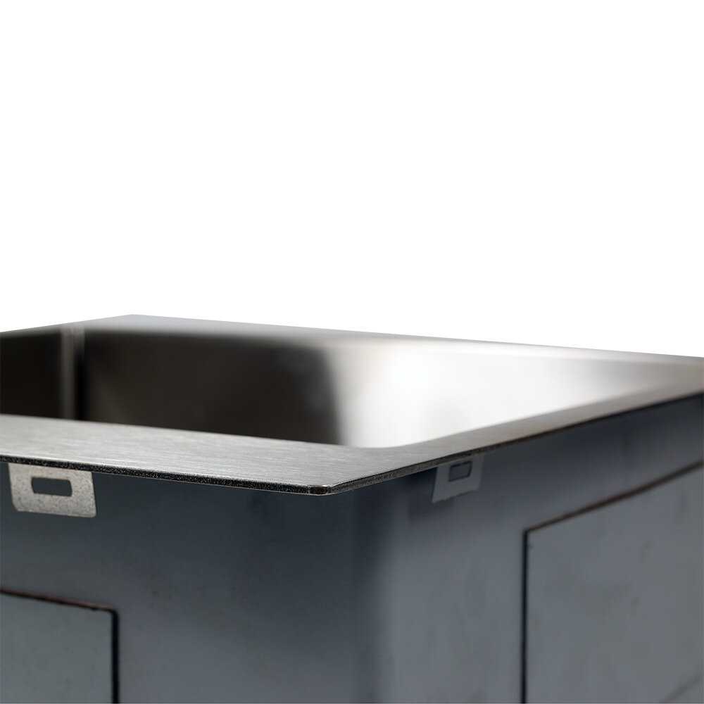 Мойка из нержавеющей стали MELANA MLN-R5245H ProfLine (MLN-R5245H) фотография 13