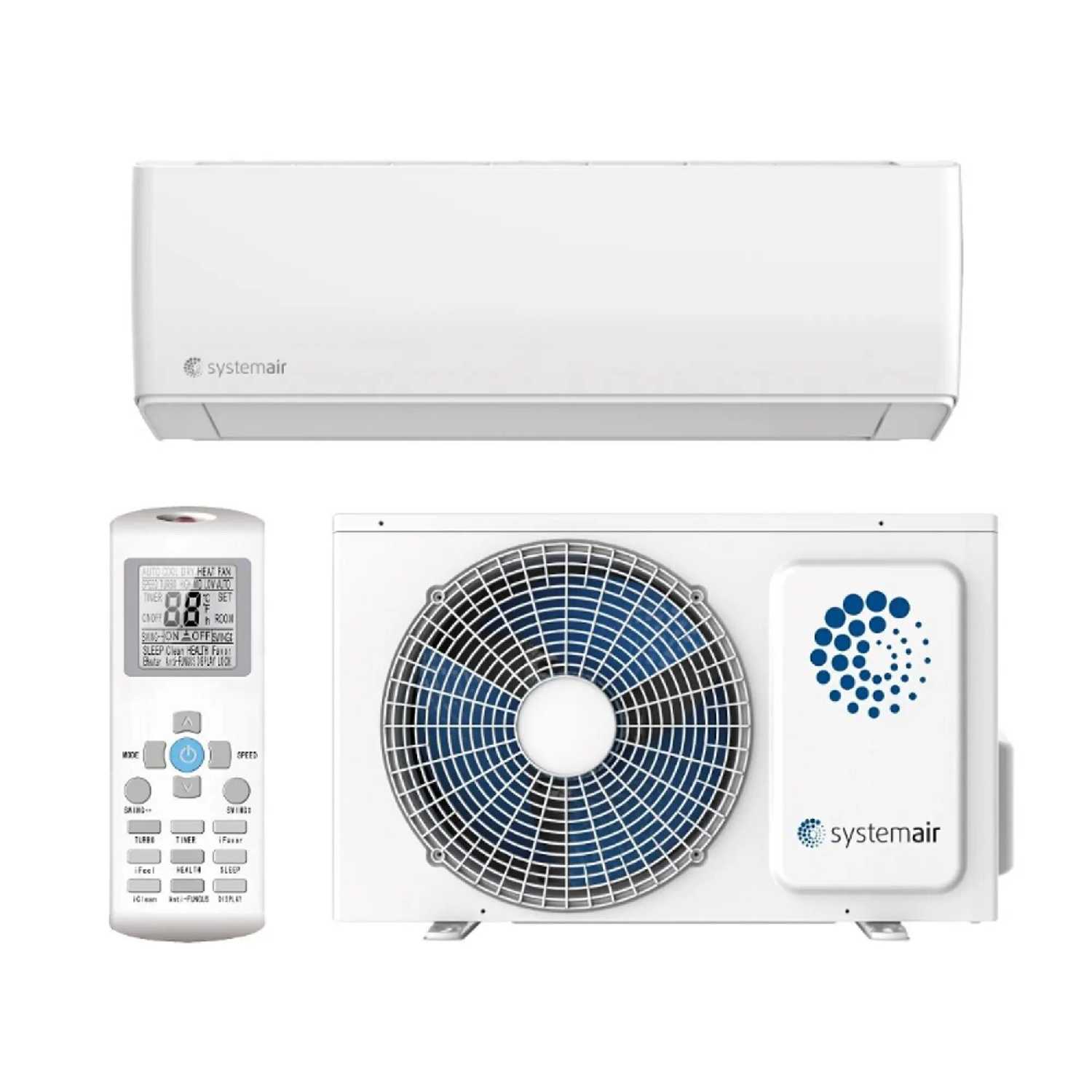 Инверторные сплит-системы Systemair SYSPLIT WALL SIMPLE 09 EVO HP Q фотография 7