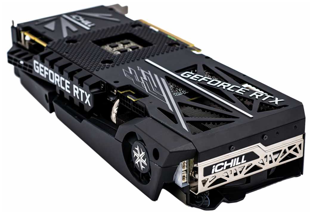 Видеокарта INNO3D GeForce RTX 3080 ICHILL X4 LHR 10Gb (C30804-106XX-1810VA36H) фотография 16