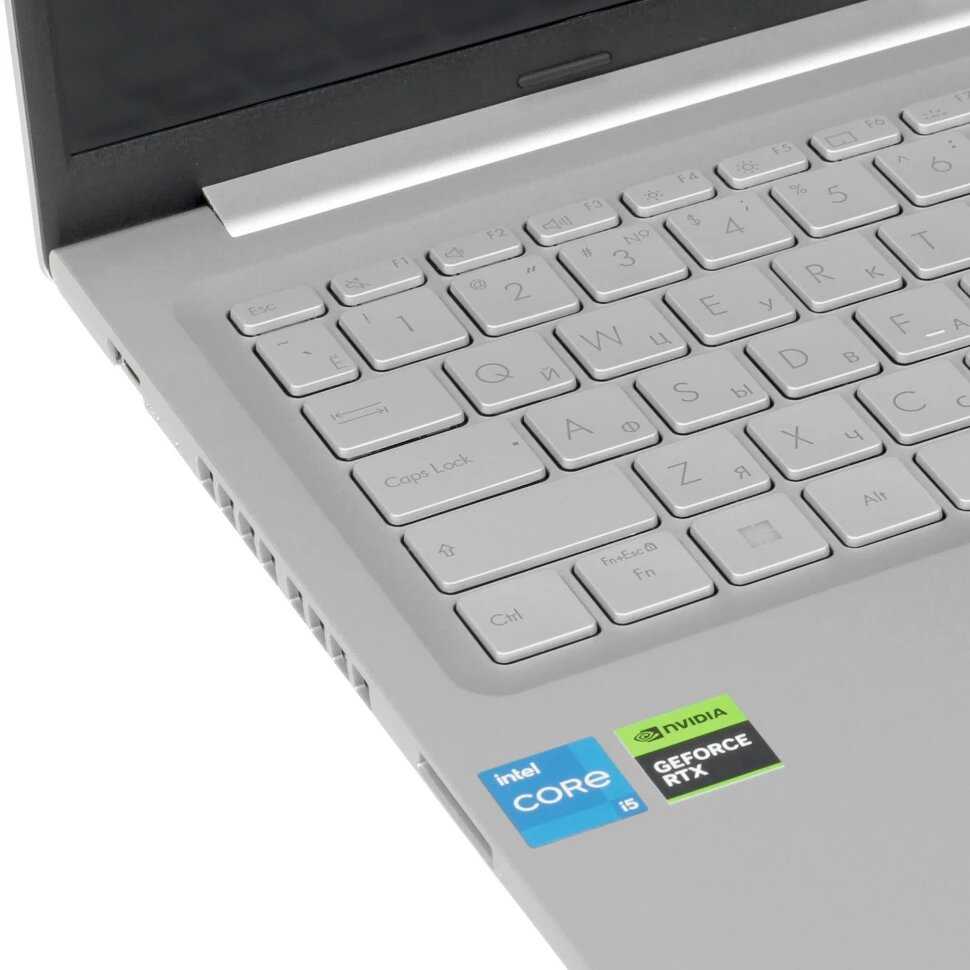 Ноутбук ASUS VivoBook 16X K3605ZF, 1920x1200, IPS, Intel Core i5-12500H, RAM 16 ГБ, SSD 512 ГБ, GeForce RTX 2050 - 4 ГБ, без ОС (RP683) фотография 7