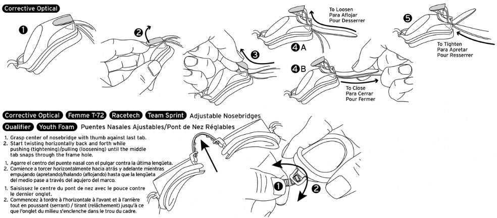 Очки для плавания Tyr Corrective Optical 5.0 фотография 2
