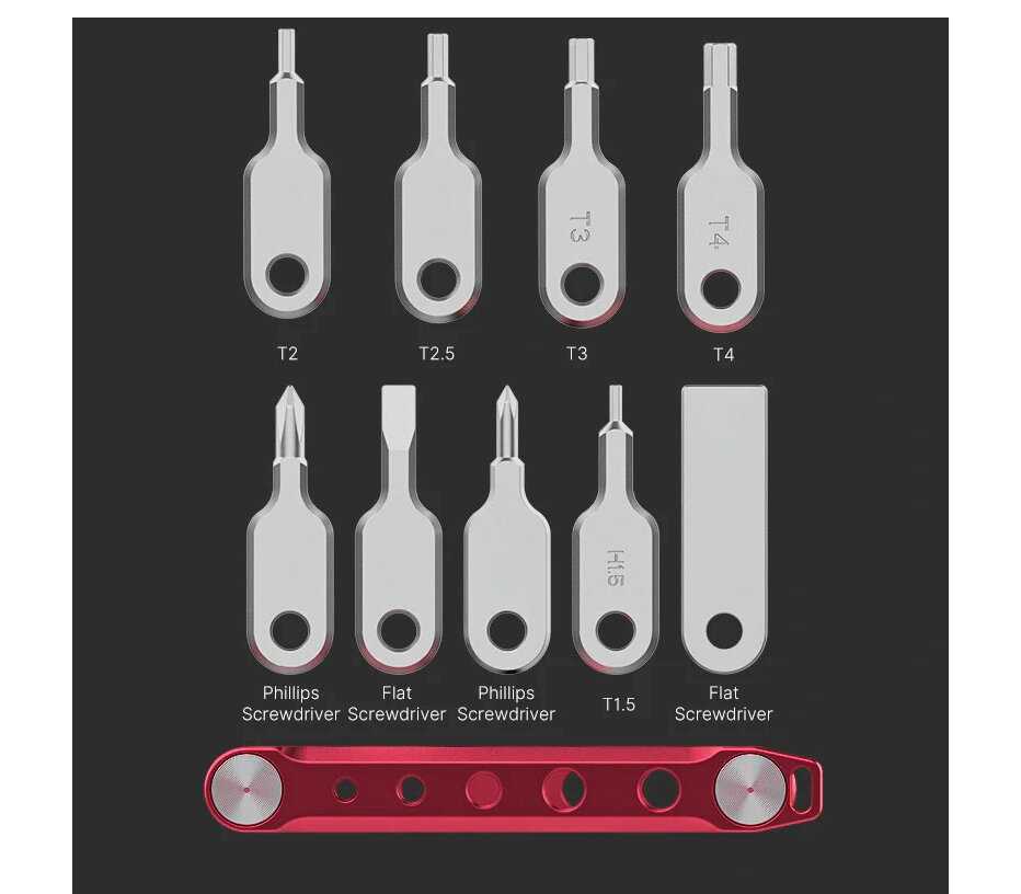 Мультитул Ulanzi Folding Tool Set With Screwdrivers And Wrenches