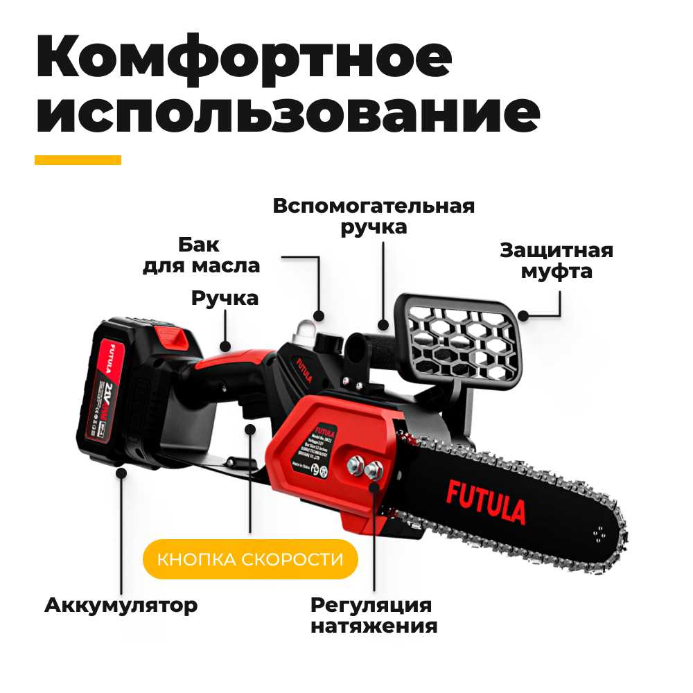 Аккумуляторная Пила Futula ES12 фотография 10