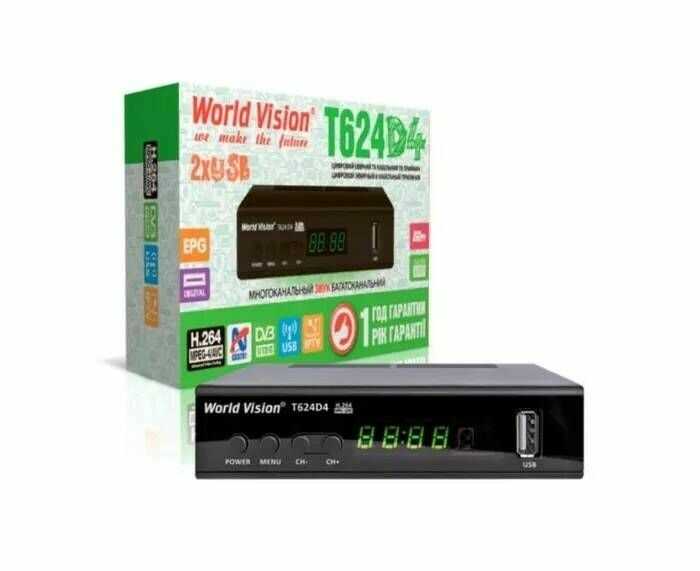 Кабельный приемник World Vision T624D4 фотография 9