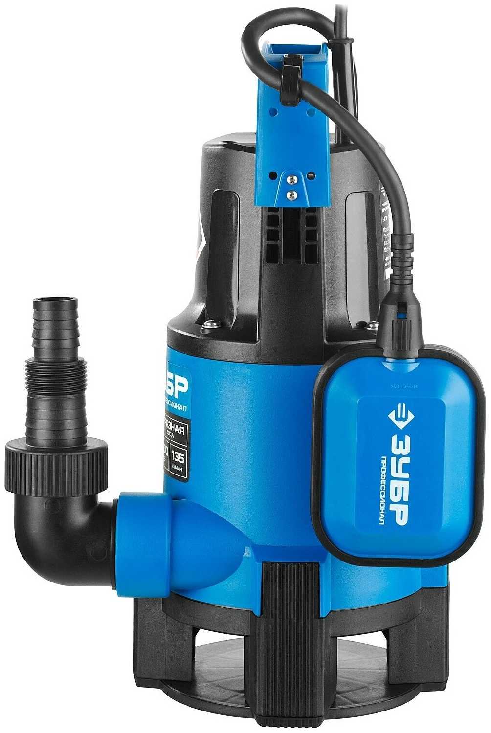 Дренажный насос ЗУБР НПГ-Т3-400 фотография 4