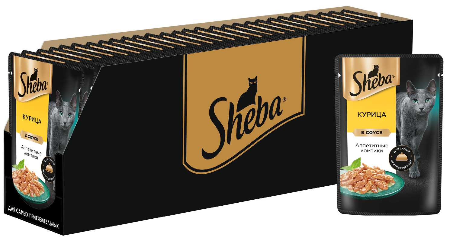Корм для кошек Sheba с курицей фотография 18