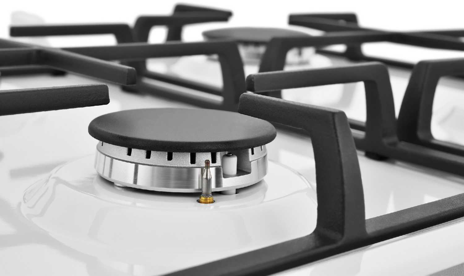 Встраиваемая газовая варочная панель Hotpoint HGMT 642 (WH) фотография 9