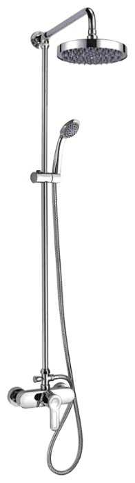 Душевая стойка D-LIN D10A07, хром