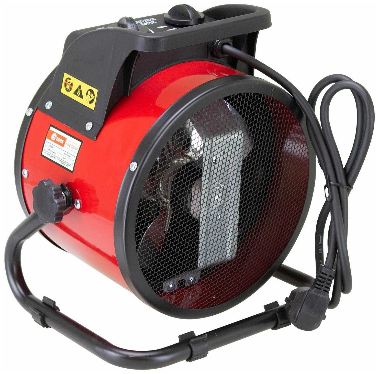 Электрическая тепловая пушка Edon Электрод зажигания (WAB-3000R) фотография 16