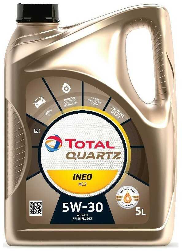 Синтетическое моторное масло TOTAL Quartz INEO MC3 5W30 фотография 4