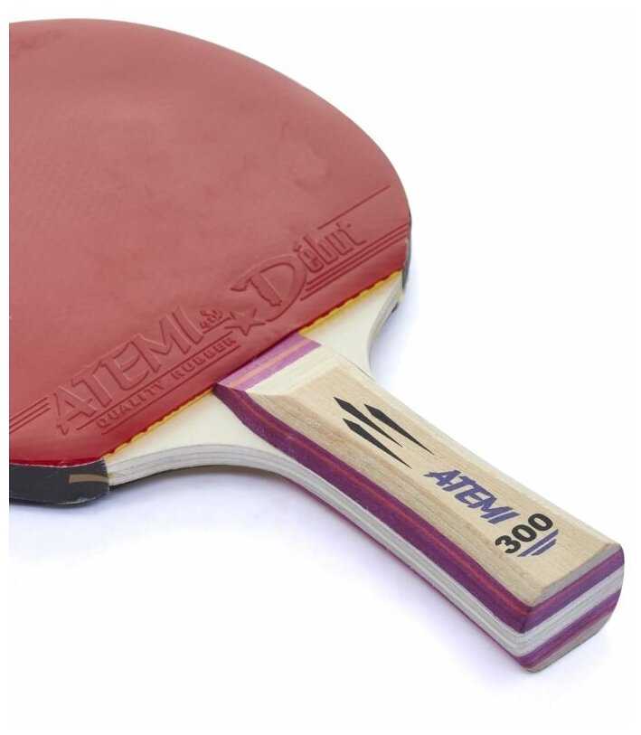 Ракетки для настольного тенниса ATEMI 300 CV фотография 3