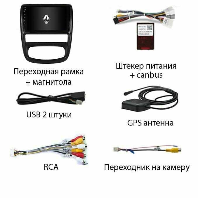 Магнитола Qled на Renault Duster 1 2015-2019 дорестайлинг (Android 2/32GB) фотография 2
