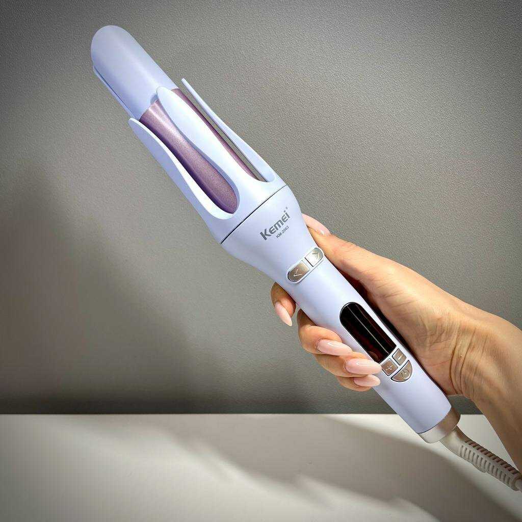 Крутящаяся плойка для завивки волос и создания локонов Плойка для завивки волос (30 мм) фотография 9