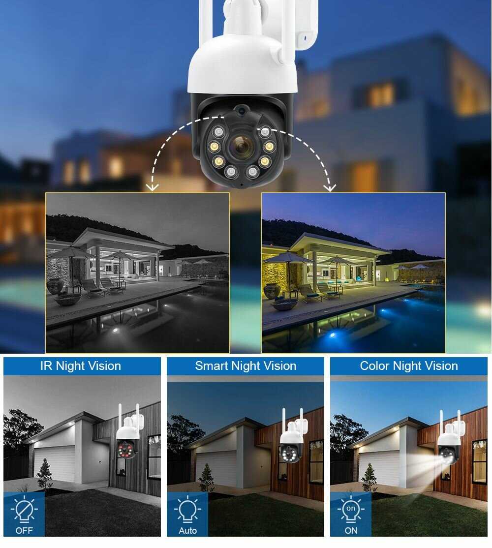 Techage Wifi IP-камера 3MP фотография 7