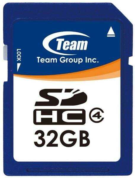 Карта памяти Team SDHC 32GB class 4 фотография 1