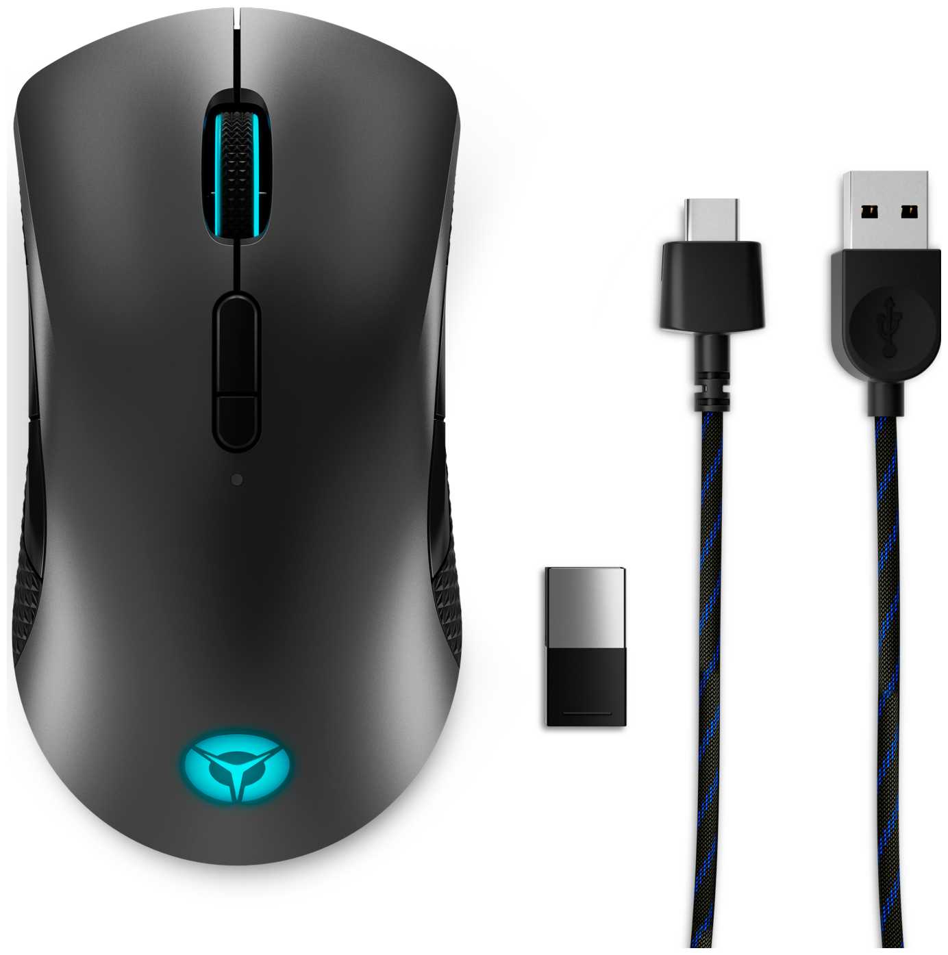 Мышь беспроводная Lenovo Legion M600 Wireless Gaming Mouse (GY50X79385), серый фотография 5