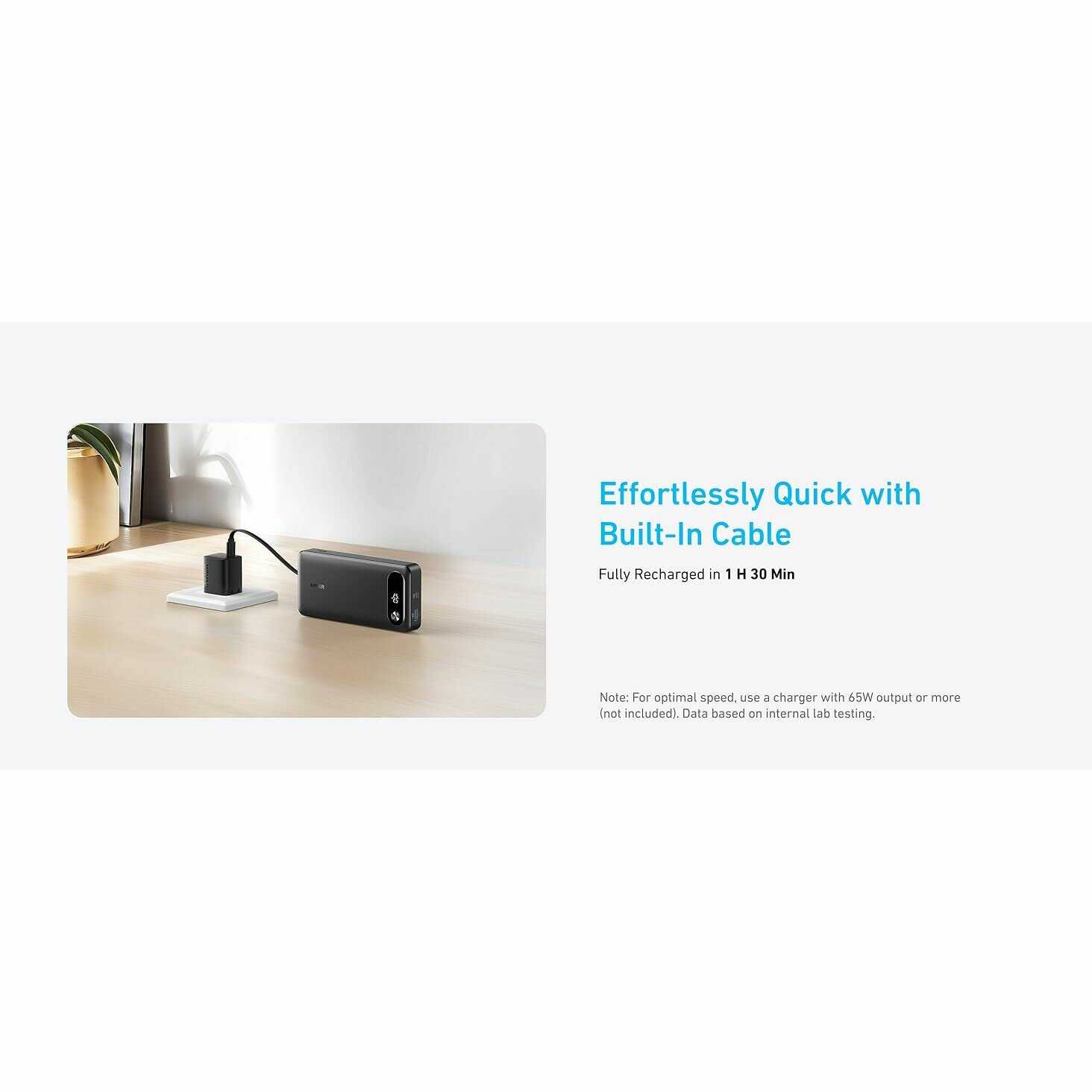 Дополнительный аккумулятор ANKER A1383 20000 mAh 87W (A1383621) фотография 8