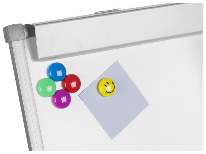 Доска-флипчарт магнитно-маркерная Attache на роликах 170248 100х70 см фотография 1