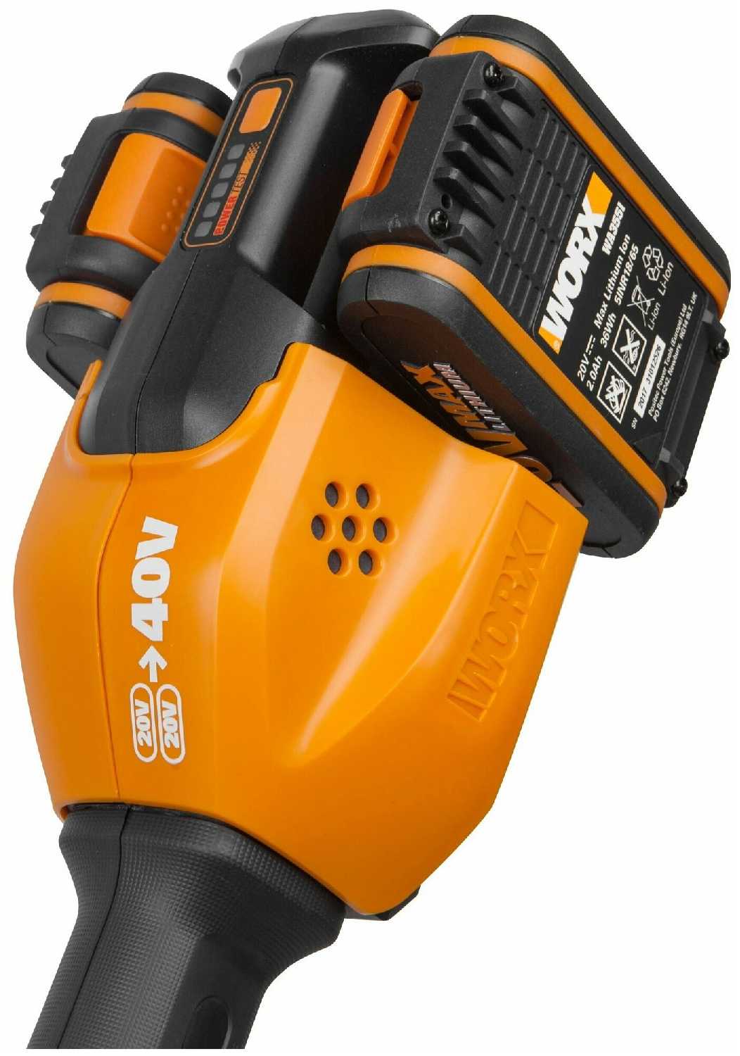 Триммер аккумуляторный NITRO WG186E.92 40В фотография 13