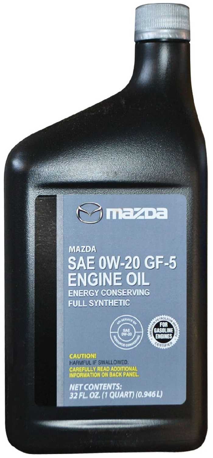 Моторное масло Mazda GF-6 ENGINE SP 0w20 0.946L 0000-G6-0W20-QT фотография 1