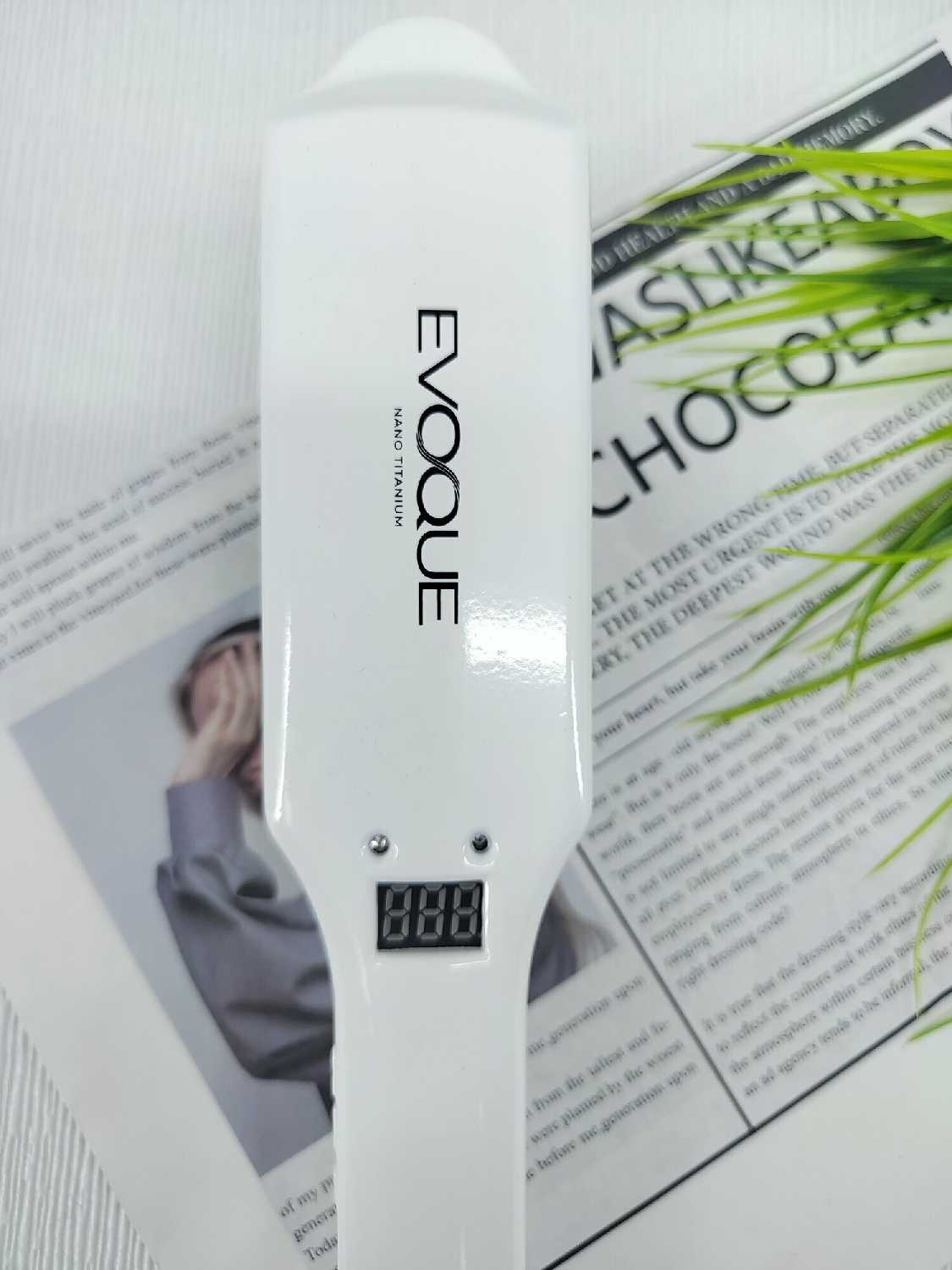 Инфракрасный и ультразвуковой утюжок широкие пластины EVOQUE Infrared & Ultrasonic фотография 7