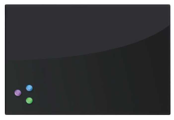 Доска стеклянная магнитно-маркерная BRAUBERG 236745