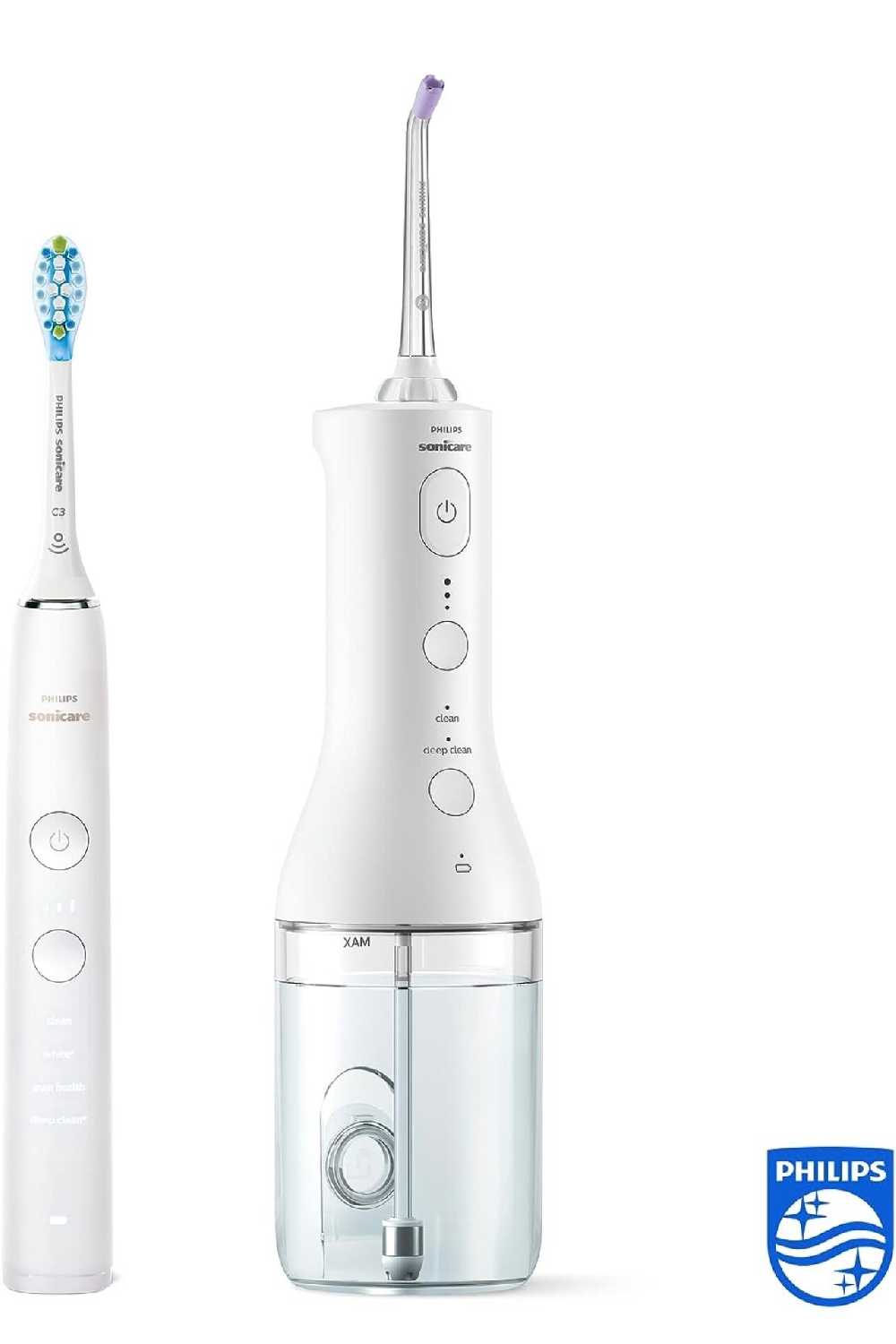 Набор Philips Sonicare Diamond clean 9000 (HX3866) и Power Flosser фотография 2