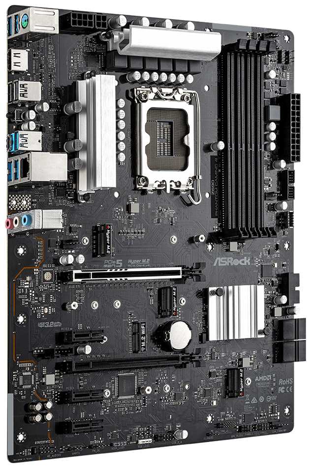 Материнская плата ASRock Z690 Phantom Gaming 4 фотография 2