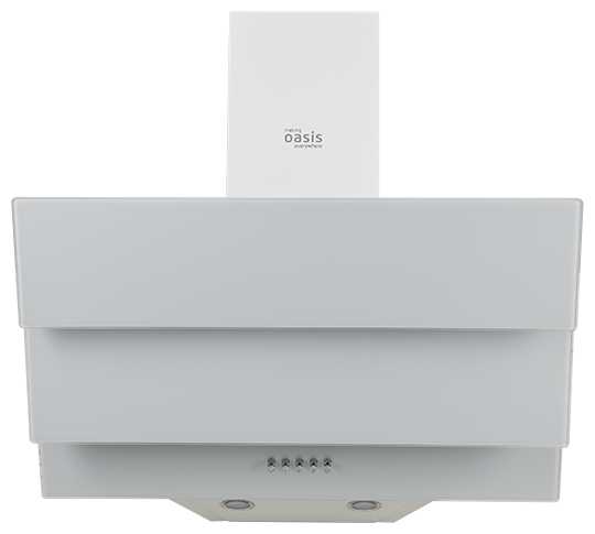 Вытяжка кухонная над плитой наклонная Oasis NS-60W (FR), 60 см фотография 1