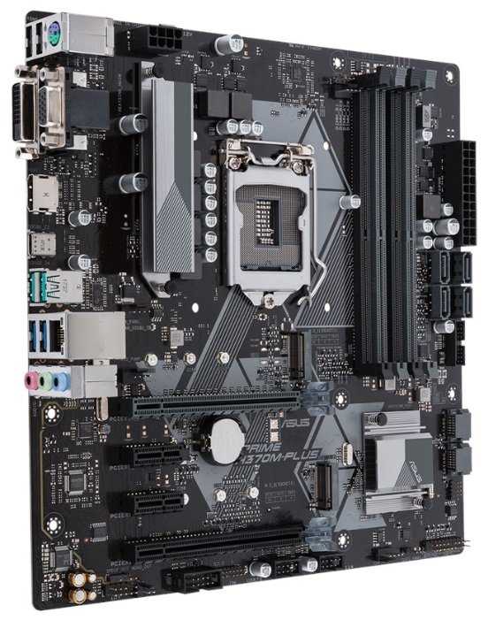 Материнская плата ASUS PRIME H370M-PLUS фотография 2