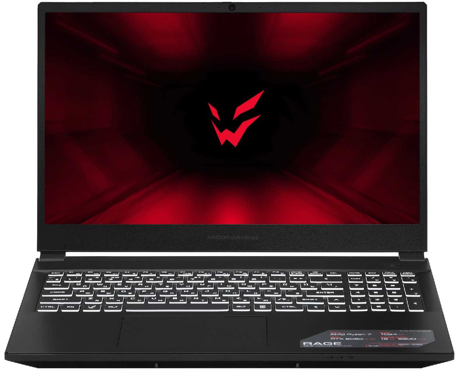 Ноутбук Ardor Gaming RAGE R15 фотография 1