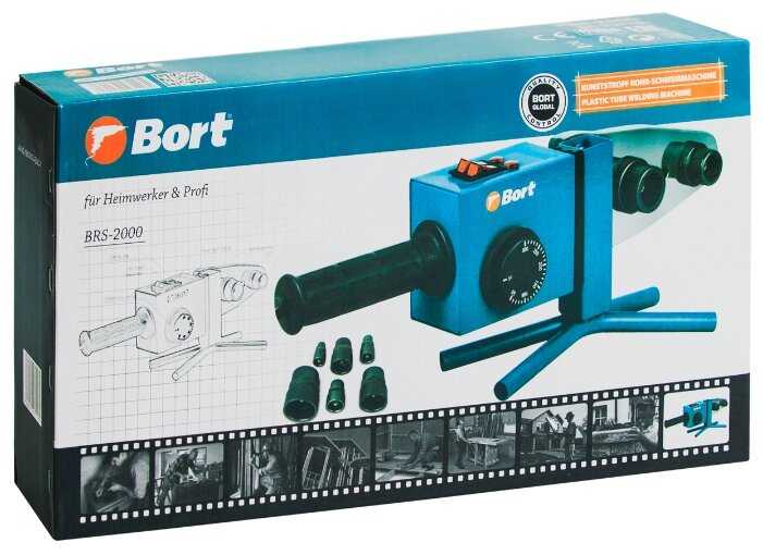 Аппарат для раструбной сварки Bort BRS-2000 фотография 9