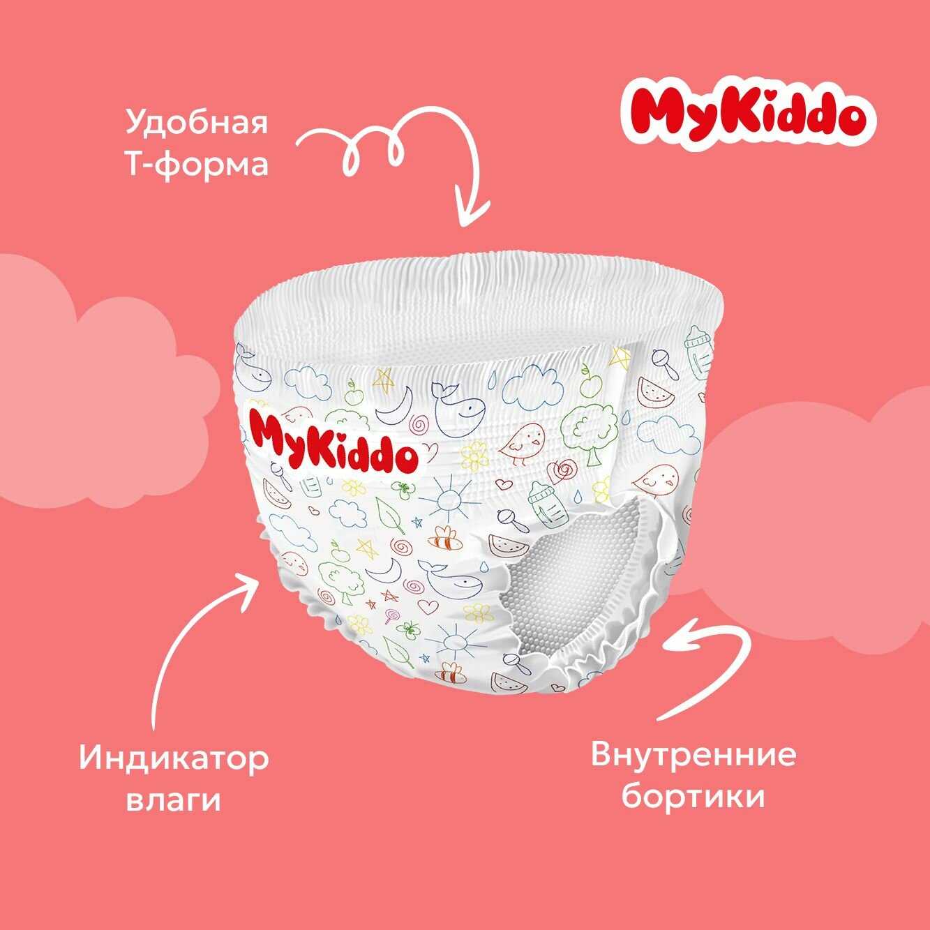 Подгузники MyKiddo Premium XXL фотография 24