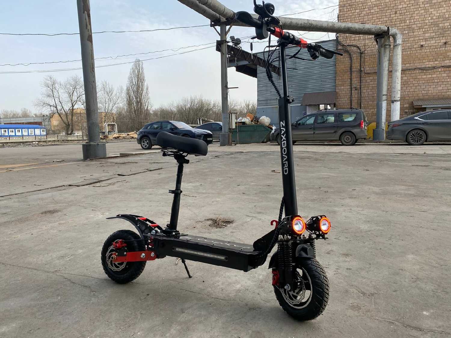 Внедорожный электросамокат Zaxboard Grizly Aqua 16AH 1440W фотография 7