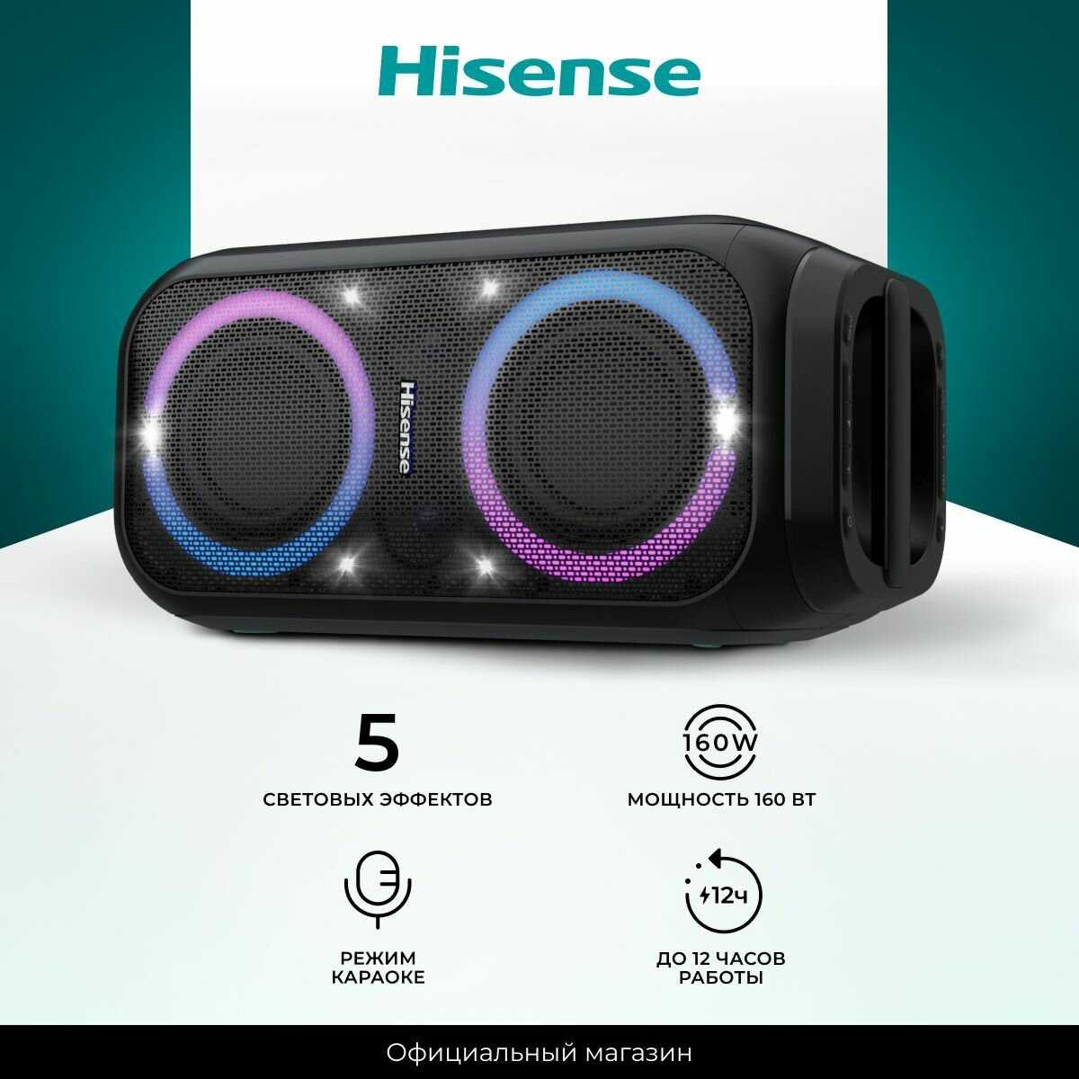 Аудиосистема Hisense Party Rockstar 1600