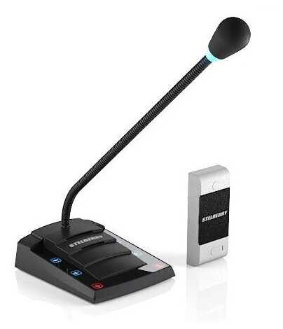 Дуплексное переговорное устройство клиент-кассир Stelberry S-400