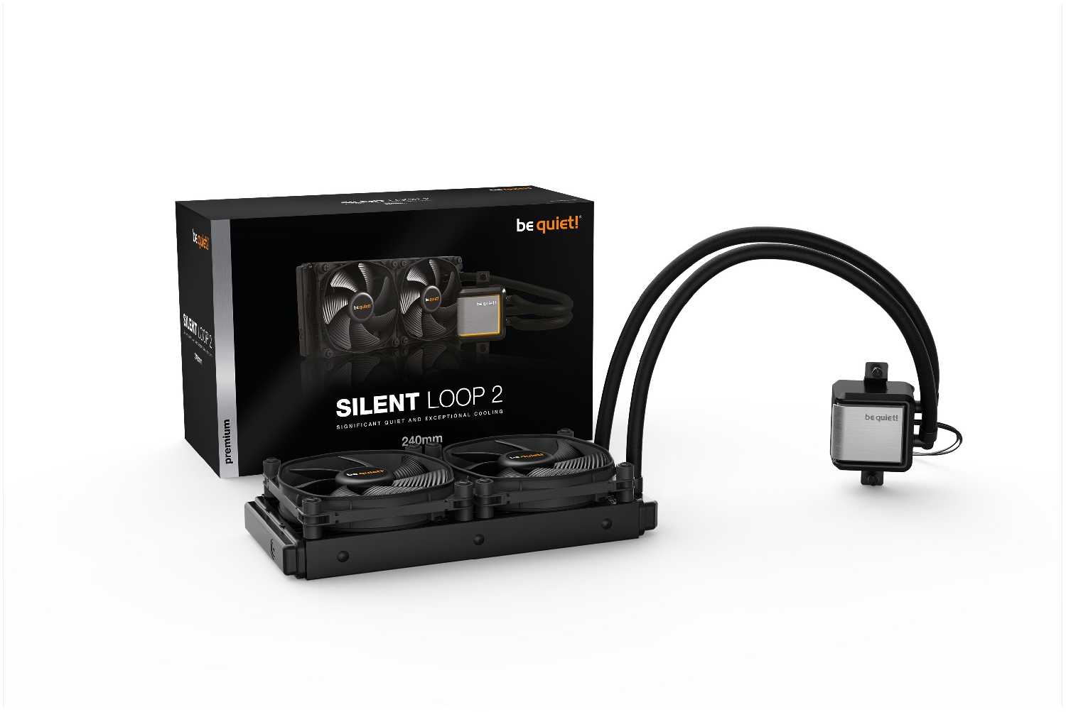 Система водяного охлаждения для процессора be quiet! Silent Loop 2 240mm фотография 3