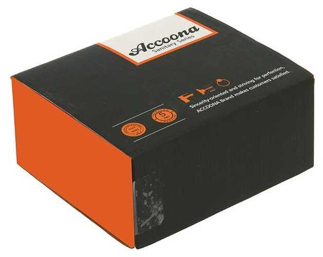 Смеситель для раковины (умывальника) Accoona H65 A9065, рычажный фотография 3