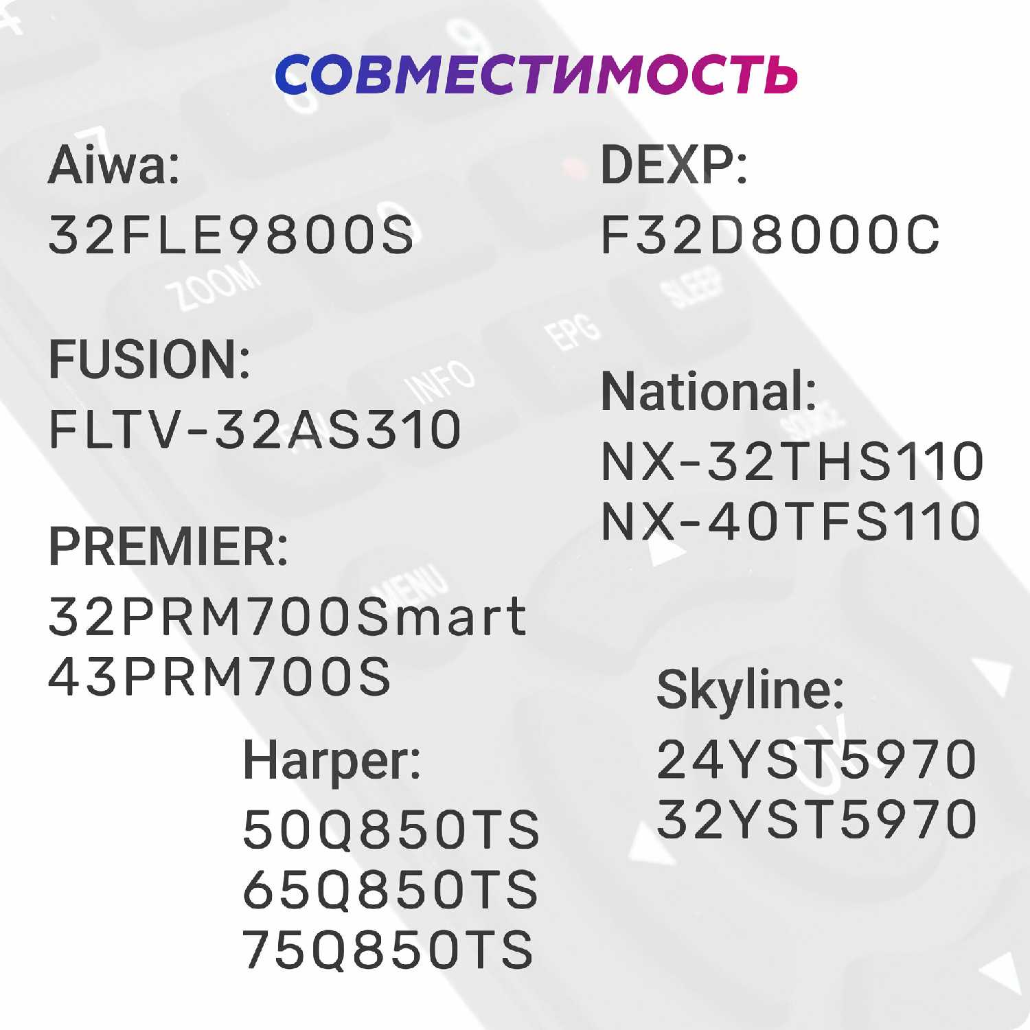 Пульт ECON YDX-107 фотография 3