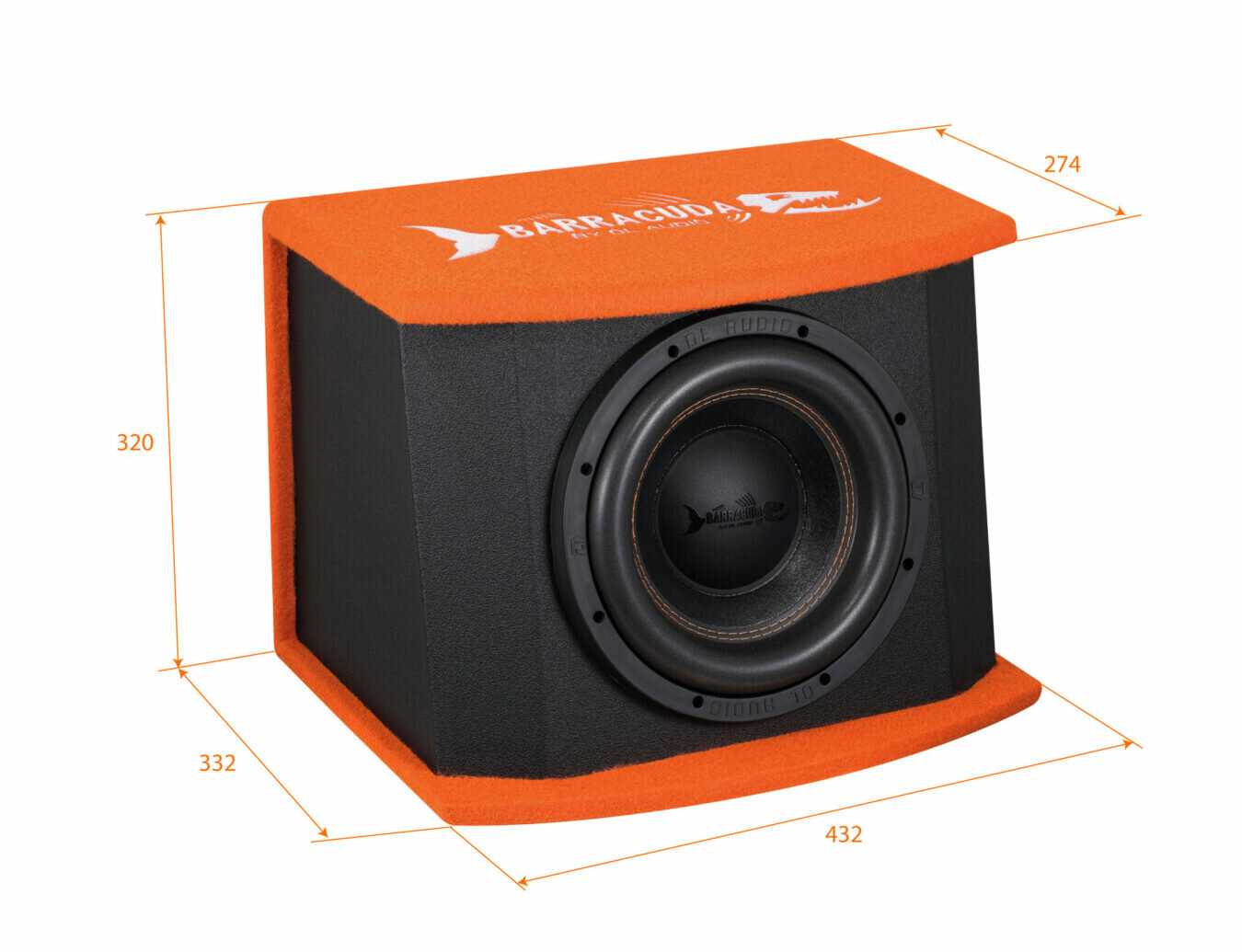 Сабвуфер автомобильный DL AUDIO BARRACUDA 10А V2 фотография 1