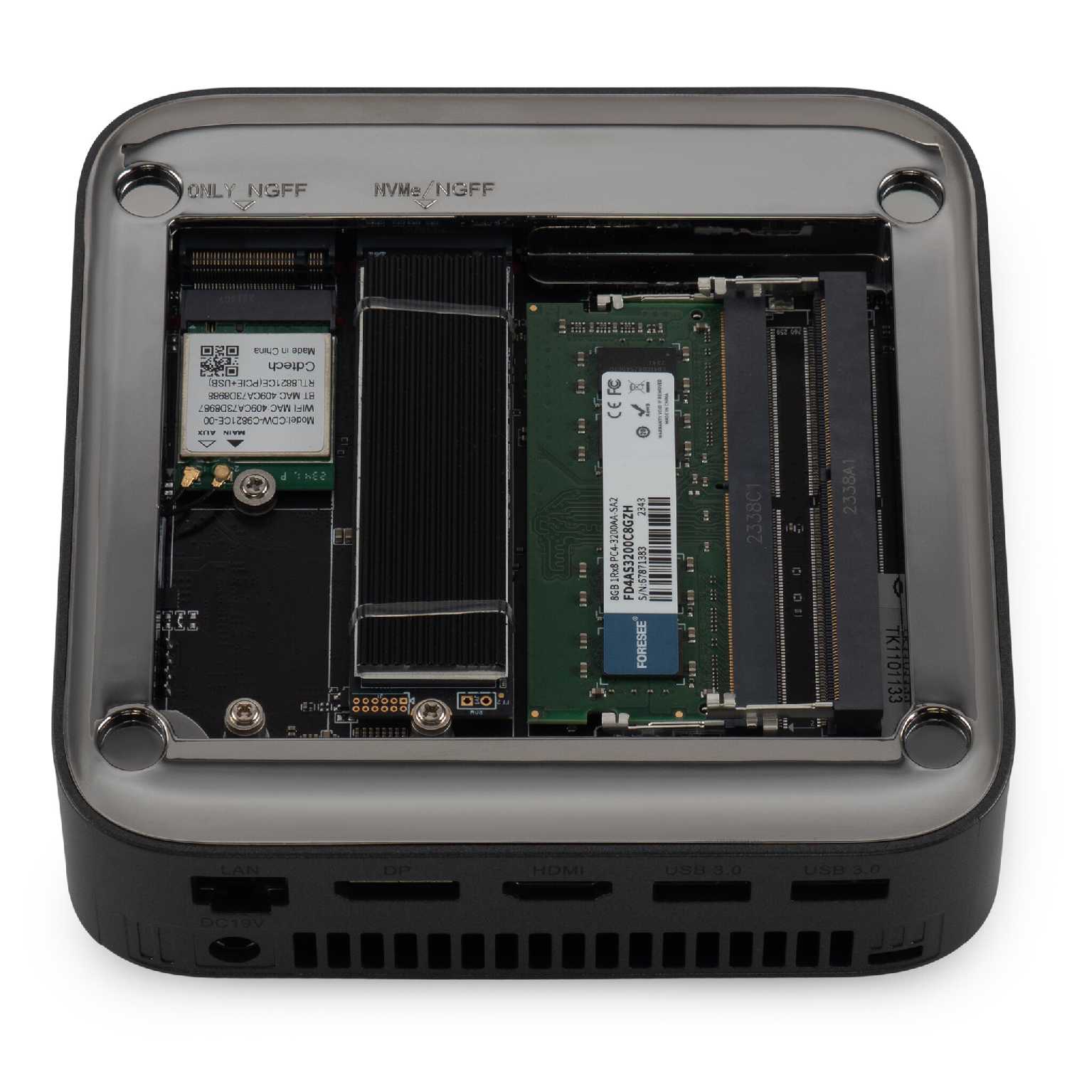 Неттоп IRU 310TLCN i5 1135G7 8Gb SSD512Gb Iris Xe noOS GbitEth (1975173) фотография 17